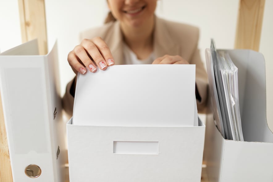 young-adult-organizing-documents