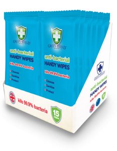 Green Shield Anti-Bacterial Handy Wipes